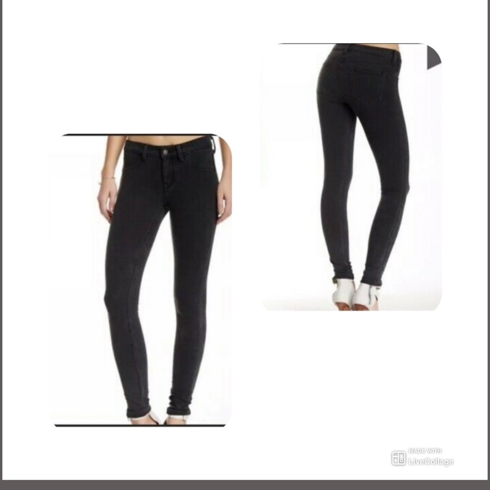 Rich & Skinny | Washed Black Skinny Jeans 30